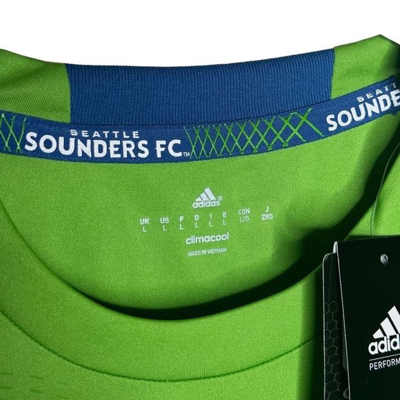 NWT Seattle Sounder Jersey 2013 Large - Picture 3 of 5